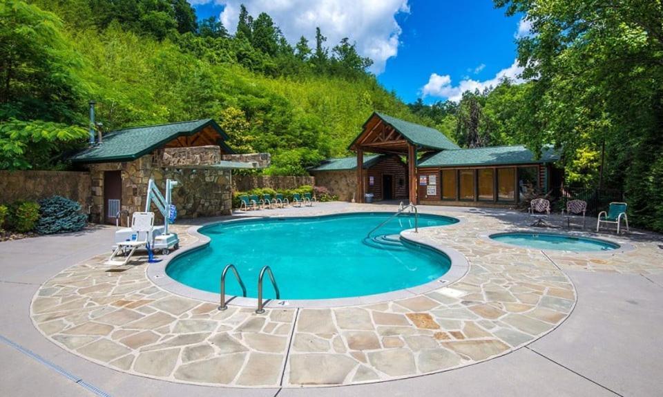 Lookout Lodge ガトリンバーグ エクステリア 写真