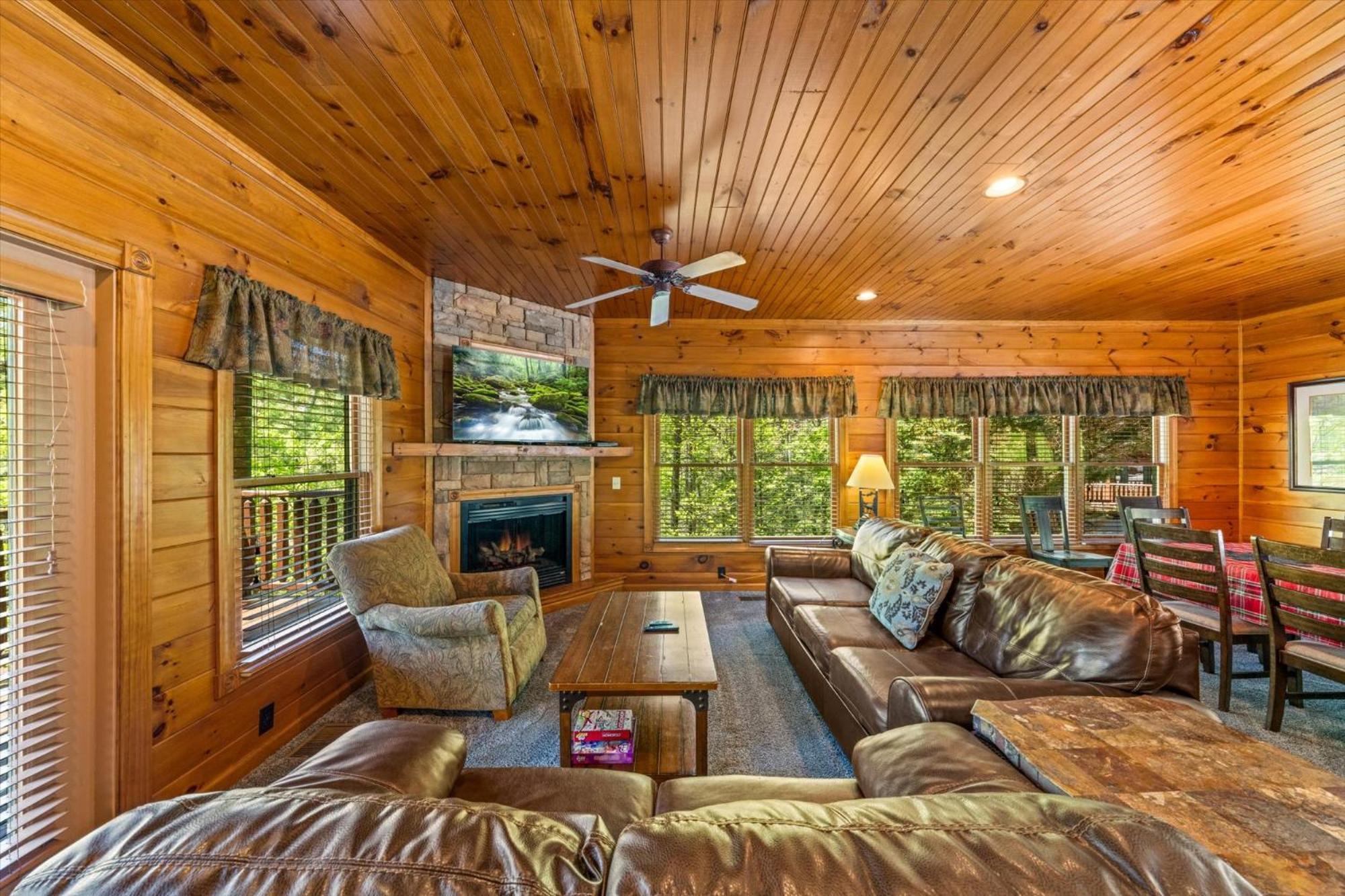 Lookout Lodge ガトリンバーグ エクステリア 写真